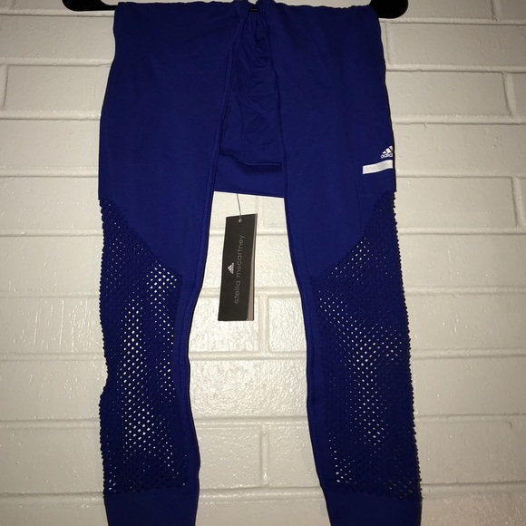 Adidas by Stella McCartney Pants - Blue Stella x Adidas leggings